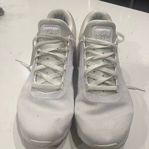 Nike Air Max White and Gray Sneakers